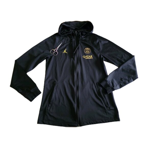 Nike Jordan Paris Saint Germain Track Jacket Men S PSG 2023/24 4th Training FLAW - Picture 8 of 16